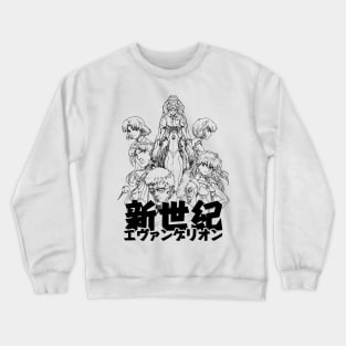 EVA CREW (black) Crewneck Sweatshirt